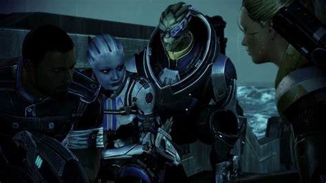 Me3 Garrus Romance 07 Leviathan Dlc Youtube