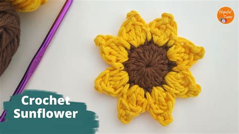 How To Crochet A Sunflower Atelier Yuwa Ciao Jp