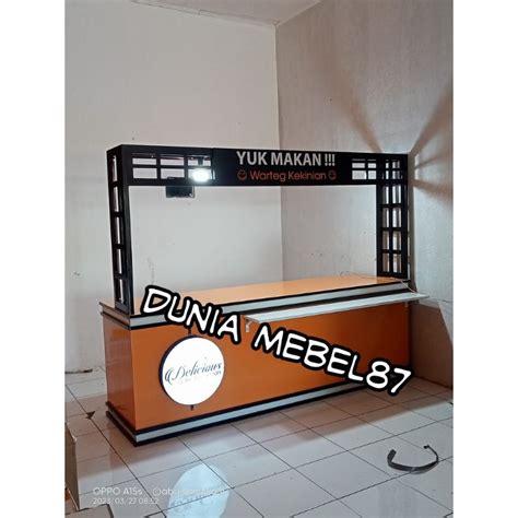 Jual Gerobak Kayu Jati Belanda Murah Gerobak Kekinian Modern Booth