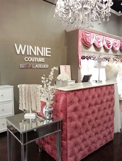 Chic Boutique Interior Design with Pink Velvet Furniture