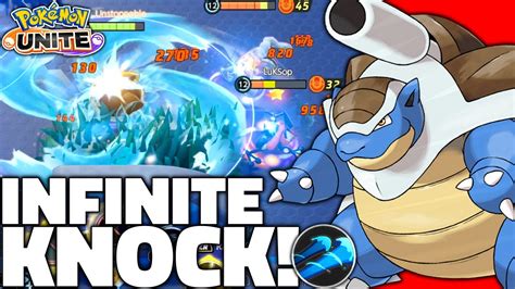 Pok Mon Unite Blastoise Hydro Spin Build Has Insane Knock Backs