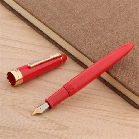 Jinhao 992 Fountian Pen Gold Edition Red Bangladesh