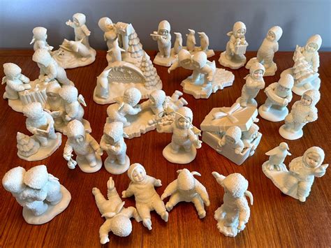 Lot B Vintage Snowbabies Figurines By Department 56 Price Is For Each