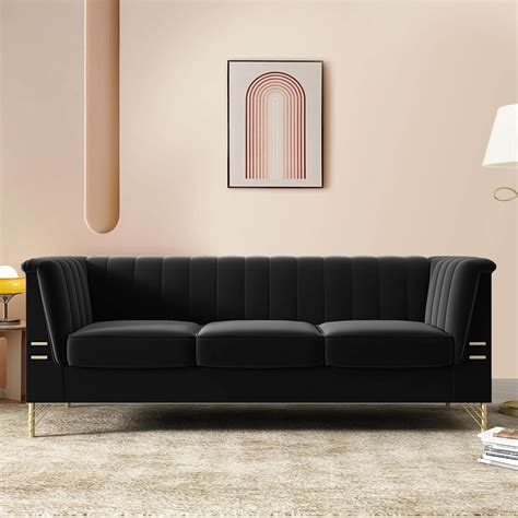 Sofa For Living Room 83 Velvet Couches Tufted Sofas