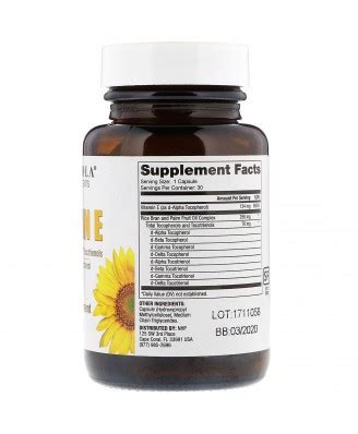 Kaufen Dr Mercola Vitamin E Tocopherole Tocotrienole Licaps Ka