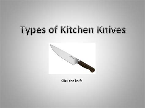 Types Of Kitchen Knives Ppt Besto Blog