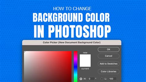 Change Background Color In Photoshop 2022 Easy Trick Photoshop Tutorial Images