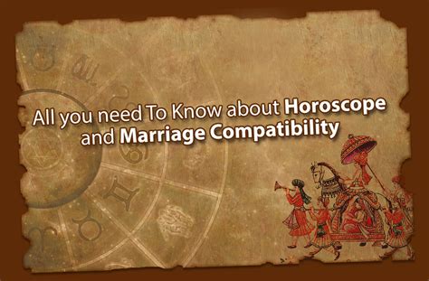 All You Need To Know About Horoscope And Marriage Compatibility Vedic