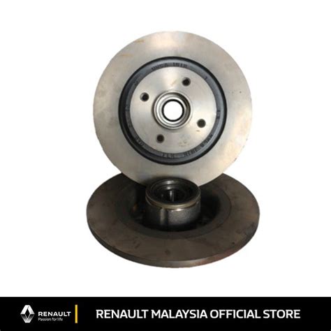 Renault Megane Brake Disc Rear Set Shopee Malaysia