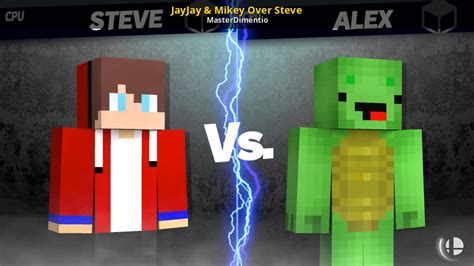 JayJay & Mikey Over Steve [Super Smash Bros. Ultimate] [Mods]