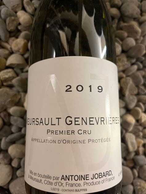 2020 Domaine Francois Et Antoine Jobard Meursault 1er Cru Les