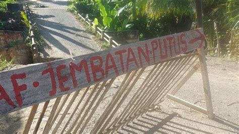 Warga Dan Perangkat Desa Uteun Bunta Desak Pembangunan Jembatan Yang