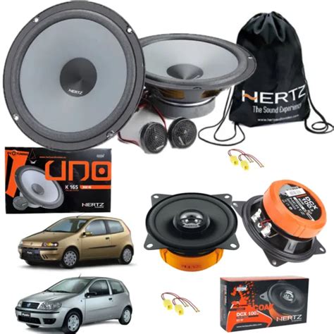 Kit Completo Casse Altoparlanti Hertz Anteriori Posteriori Per Fiat