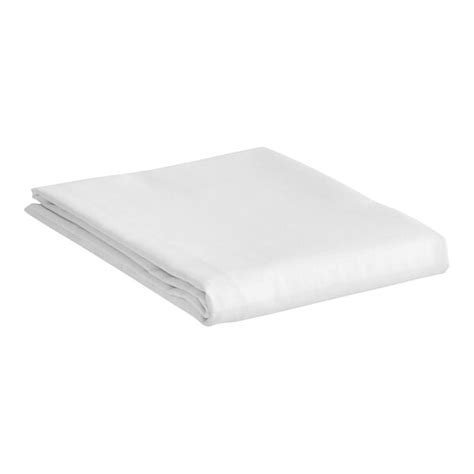 Mills Naked T X X White King Size Sateen Weave Combed Cotton Modal Pillow
