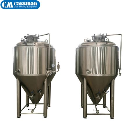 L Pub Micro Brewery Glycol Jacket Conical Fermenter Small Beer