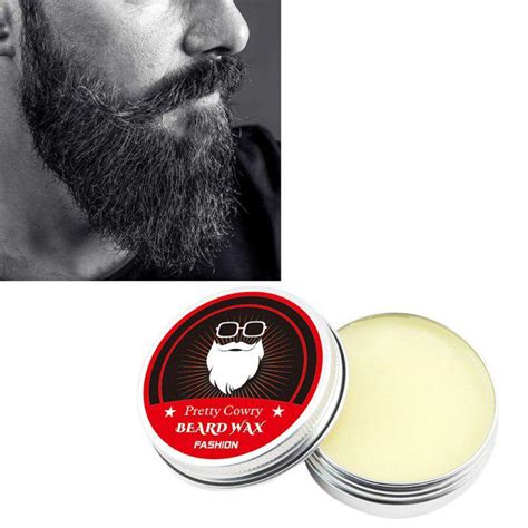 Buy Men Beard Oil Balm Moustache Wax For Styling Beeswax Moisturizing Smoothing Gentlemen Beard