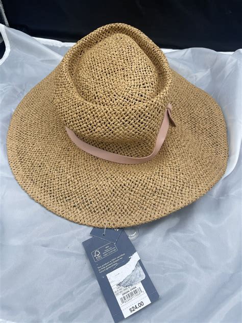 Womens Universal Thread Straw Hat One Size Ebay