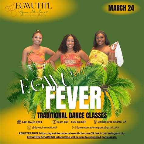 Egwu Fever Nigerian Traditional Dance Class March Vinings Atlanta