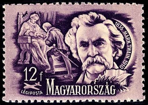 Jurnalul Filatelic 108 Ani De La Moartea Scriitorului American Mark Twain