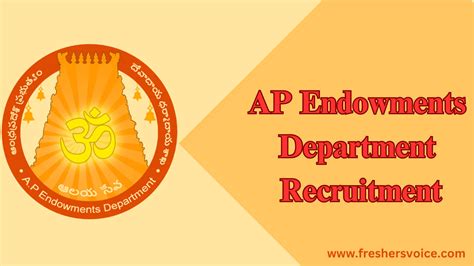 Ap Endowments Department Recruitment 2024 Job Vacancies Apply Now