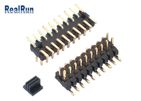 mâle SMT SMD 2x10 Pin Header Connector de lancement de 1 0mm