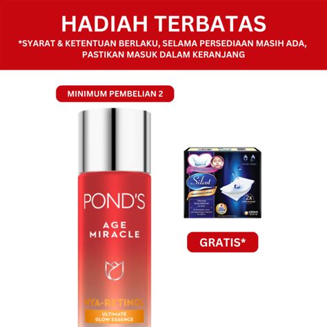 Ponds Age Miracle Hya Retinol Ultimate Glow Essence With Vit C