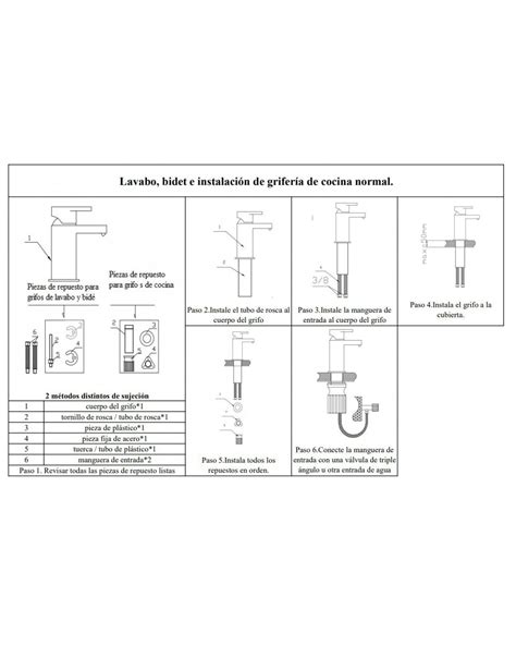 Grifo Lavabo Fiyi Negro Mate Imex