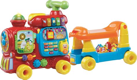 Vtech Tren Del Alfabeto De Empuje Y Paseo Juguetes Educativos Juguete