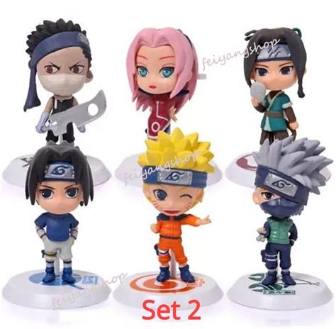 Naruto Pcs Anime Vers O Q Cm Sasuke Collectible Action Figure