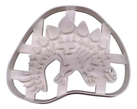 Molde Cortador Para Galleta Fósil Dinosaurio Stegosaurus MercadoLibre