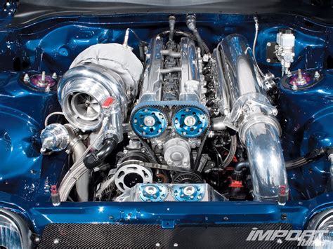 Toyota 2JZ engine. One of my favorite import engines.
