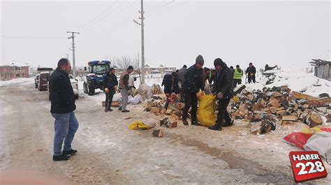 Bilecikte odunculardan deprem bölgesine yakacak yardımı Bilecik Haber