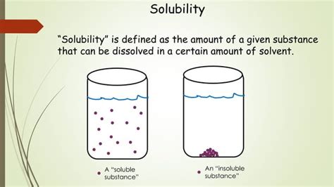 Solubility | PPT