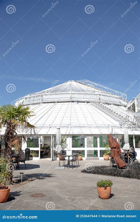 The Beautiful Greenhouse In The Botanical Garden Stock Photo Image Of