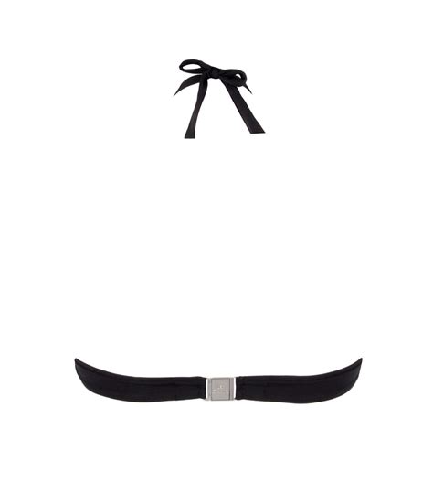 Haut Bikini Triangle Ajourage Couture Noir Lise Charmel Lingerie Sipp