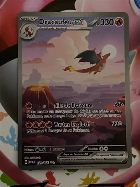 Carte Pokemon Dracaufeu Ex Fran Ais Secrete Ev Mew Fr