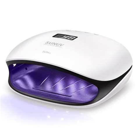 Sunuv Led Nail Lamp Sun W Professional Nail Lampe Uv Nail Dryer For