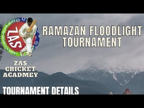 Ramazan Floodlight Hot Ball Night Tournament Comming Soon In Zascricket