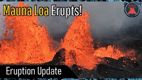 Mauna Loa Volcano Eruption Update New Eruption Occurs Summit Covered