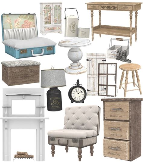 Khd Provence Set Kerrigan House Designs Sims Cc Furniture Sims