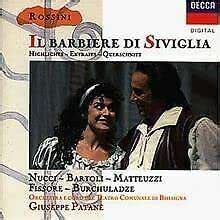 Amazon Co Jp Rossini Il Barbiere Di Siviglia Highlights