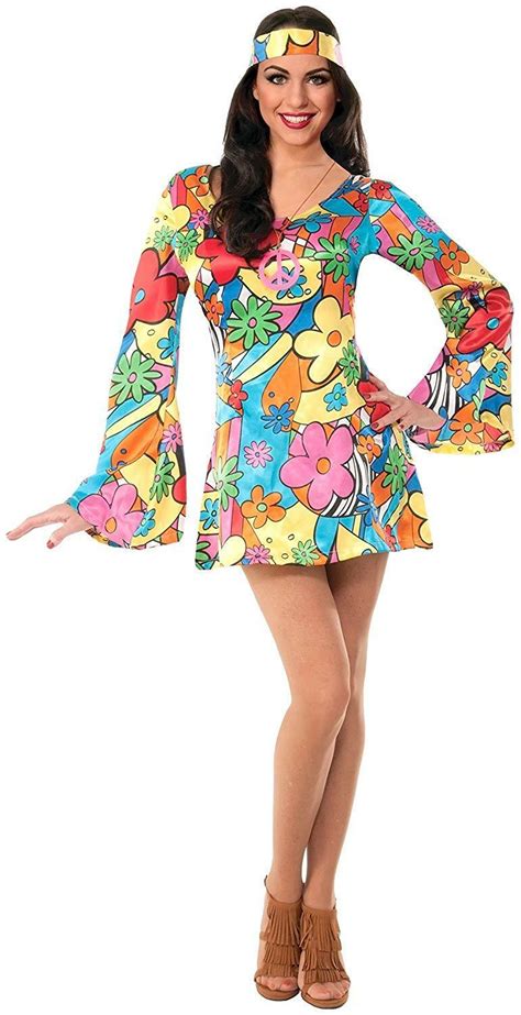 Groovy Go Go Costume S Hippie Woodstock Fancy Costume Halloween