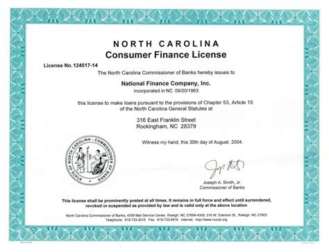 personal loans rockingham nc national finance company