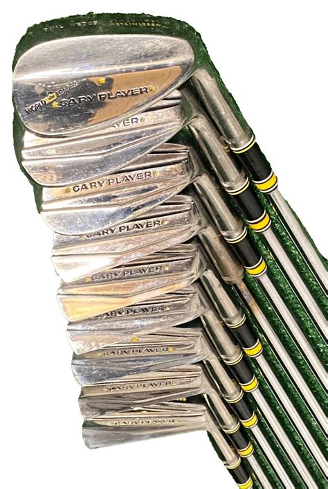 Gary Player Slazenger World Leader Iron Set 2 PW RH Men Regular Steel