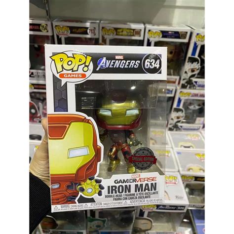 IRON MAN LIGHT UP EXCLUSIVE FUNKO POP MARVEL AVENGERS INFINITY WAR 380