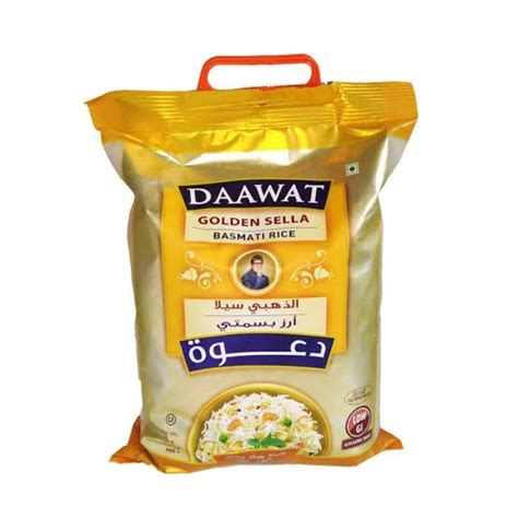 Jual DAAWAT GOLDEN SELLA BASMATI RICE 5KG BASMATI DAAWAT 5KG