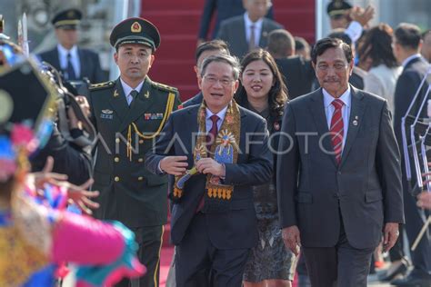 Kedatangan Perdana Menteri China Li Qiang Antara Foto