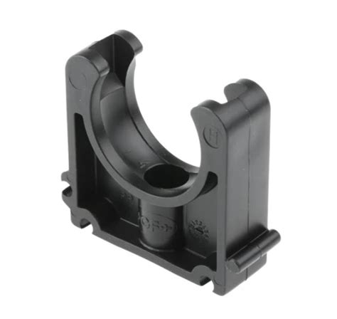 Georg Fischer Pp Black Pipe Clamp 063in X 2in X 142in 024in