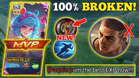 Cici Broken Build And Emblem Cici Vs Paquito Mlbb Cicimlbb