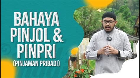 Bahaya Pinjol Pinpri Pinjaman Pribadi Ustadz Dr Raehanul Bahraen